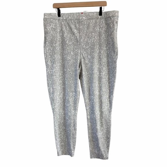 Spanx Jean-ish Ankle Leggings in Speckled Grey Size 3X Jeggings Camo Pant 20018P - Picture 1 of 9